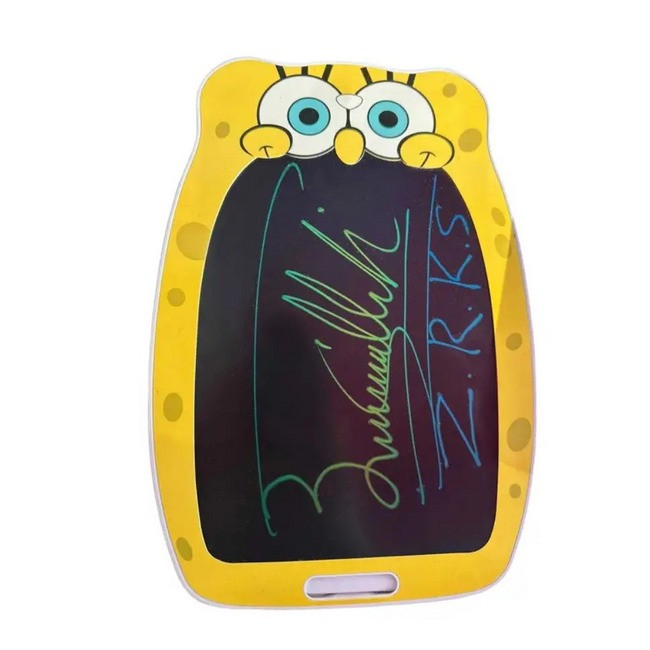 Планшет із ручкою для малювання дитячий LCD 8852 Sponge Bob