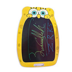 Планшет із ручкою для малювання дитячий LCD 8852 Sponge Bob