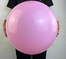Повітряна куля сюрприз рожева, латексна куля пастель 48 см 19" Gemar