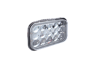 Фара LED прямоугольная 45W (15 диодов) 3D линза (160х80х105мм) АТП LED-0145 (90-45W) Предоплата