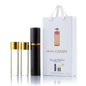 Мініпарфуми з феромонами жіночі PRADA Candy 3х15 мл