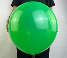 Повітряна куля сюрприз зелена, латексна куля пастель 48 см 19" Gemar