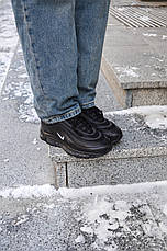 Чоловічі кросівки Nіkе Аіr Мах 97 Triple Black ALL14765, фото 4