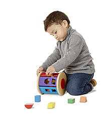 Дерев'яний сортер каталка Melissa&Doug, фото 3
