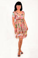 модное шифоновое платье пл 008-7