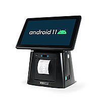 Сенсорный POS-терминал 2-в-1, моноблок 11,6″ POS Vector Selena Android 11 со встроенным чековым принтером