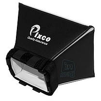 Софтбокс для накамерных спалахів типу "конверт" 13х10см Pixco., фото 2
