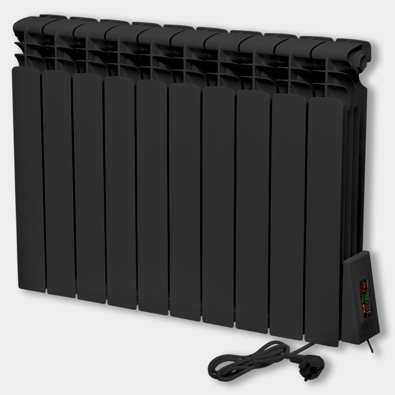 Електрорадіатор Flyme Elite Black 10R / 1200 Ватт / чоний, фото 1