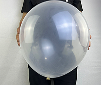 Шар гигант латексный воздушный сюрприз прозрачный 31" 80 см Gemar