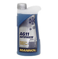 Антифриз AG11 -40°C blue СИНИЙ 1л (пр-во Mannol Германия) ФЮ 360/0