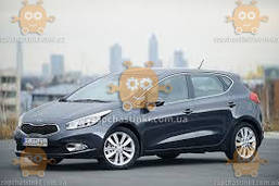 Вітровик Kia Ceed II хітчбек 2012 — (скотч) Azard