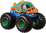 Hot Wheels Monster Trucks Creature 3-Pack Набір 3 монстр-траки Акула, Піранья, Динозавр 1:64 Оригінал, фото 5