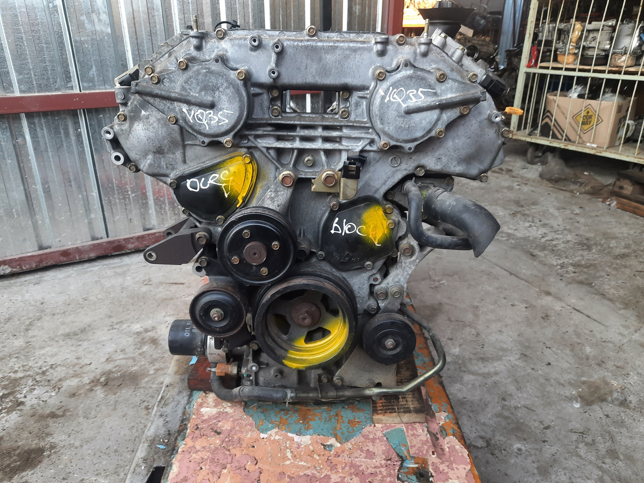 Двигун Infiniti FX35 G35 M35 3.5i VQ35DE з Японії