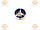 Емблема колеса MERCEDES Мерседес чорна 4ШТ (наклейка підстава алюміній) (діаметр ф60мм), фото 2