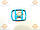 Емблема керма HONDA ХРОМ на двосторонній скотчі (Габарити: 38х42мм) ЕМ 17553, фото 2