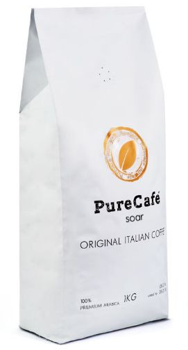Кофе PureCafe Soar премиум зерно 100% Арабики Италия 1кг - фото 3 - id-p377264175