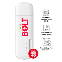 4G/LTE USB модем Huawei (BOLT) E8372h-153 с функцией раздачи WiFi (LTE Cat. 4 - скорость до 150 Мбит/с)