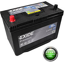 Акумулятор EXIDE Premium Asia 95Аh 800Ah L+ EA955