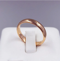 Обручка Xuping позолота ХР 18 к. 4 мм розмір від 15 до 23 р.