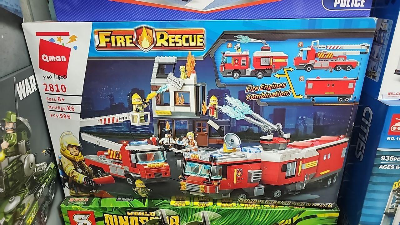 Qman 2810 «Пожежні машини» || FavGoods
