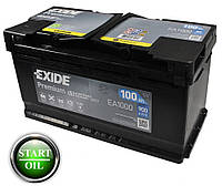 Аккумулятор EXIDE Premium 100Аh 900Ah R+ EA1000