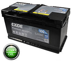 Акумулятор EXIDE Premium 100Аh 900Ah R+ EA1000