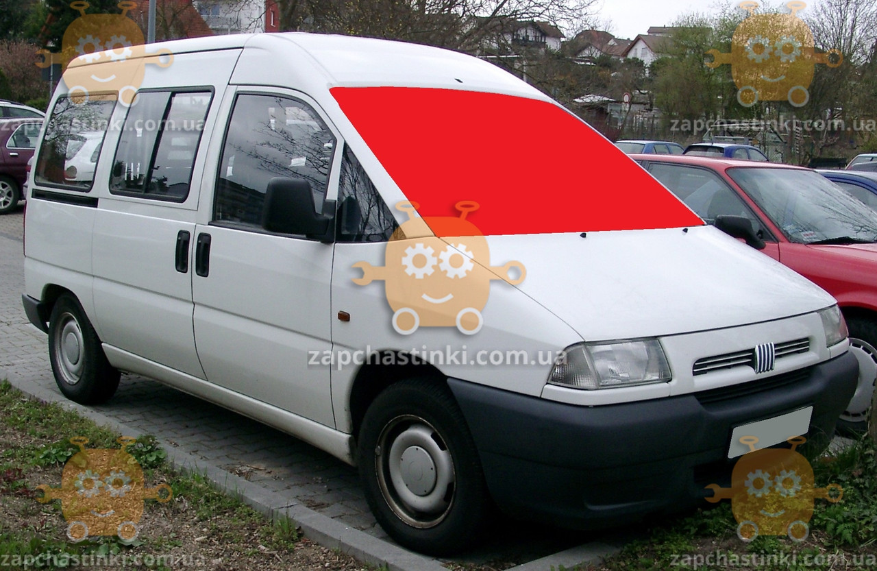 Скло лобове FIAT Scudo 1996-2007р. міс під дзеркало, vin (пр-во SAFE GLASS) ГС 97914 (передоплата 300 грн)