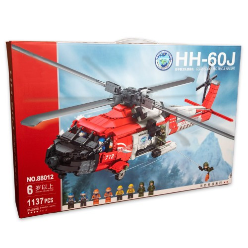 Дитячий Блоковий Конструктор Рятувальний Вертоліт HH-60J 1137 деталей || FavGoods