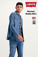 Чоловіча джинсова сорочка Levi's® 85745-0001 Western shirt /100% бавовна /Оригінал з США