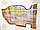 Килим підлоги ВАЗ 2121 НИВА ЛІНОЛЕУМ (настил підлоги, покриття підлоги) (пр-під Україна) БЕНКЕТ 186, фото 3