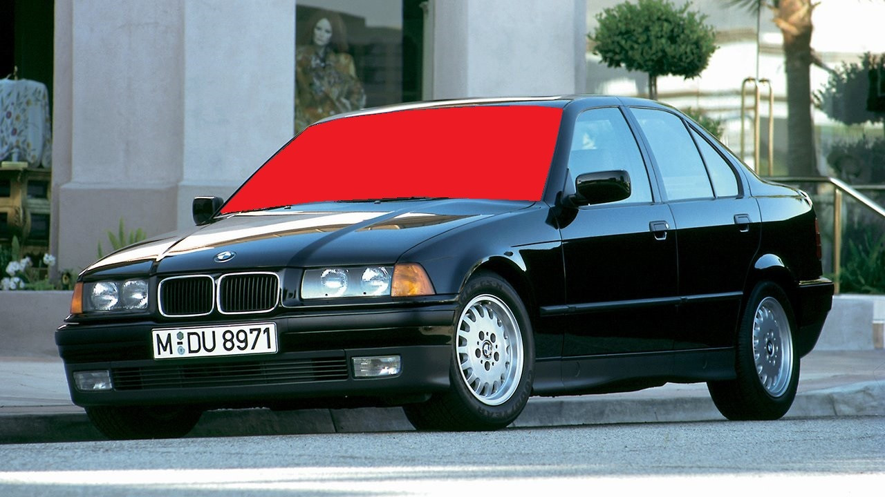 Скло лобове BMW 3 E36 1991-97г. МПЗ, смуга, молдинг (пр-во SAFE GLASS Україна) ГС 101245 (передоплата 250 грн)