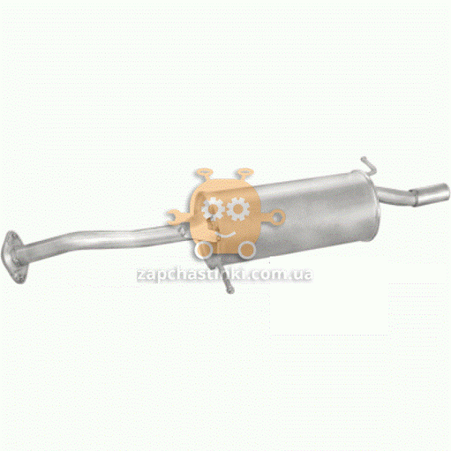 Глушник Mazda 323 94-98 1.3/1.5 kat (виробництво Polmostrow Польща) №12.62