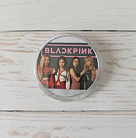 Значок большой Black Pink,Блекпинк к поп, d- 6 см