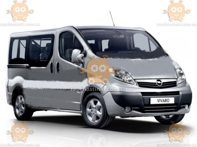 Мухобійка Opel Vivaro I фургон 2001-2014 коротка AV-Tuning