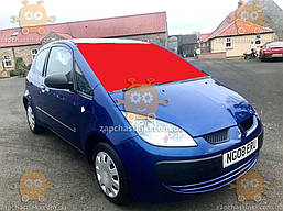 Скло лобове MITSUBISHI COLT 3D після 2008р. МПЗ (1409*1025) (пр-во SAFE GLASS Україна) ГС 98750 (передоплата