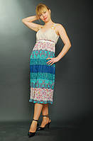 Сарафан жіночий літній, Пл 036, одяг для повної молоді, літнє плаття для вагітних.