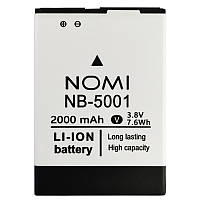 Акумулятор Original Nomi i5001 Evo M3, NB-5001 (2000 mAh)