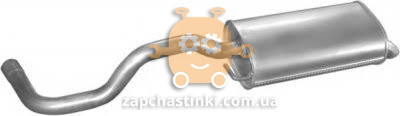 Глушник Seat Ibiza 1.4/1.6/2.0 i 16V; 1.9 D/1.9 TD 97-02 (виробництво Polmostrow Польща) №23.61