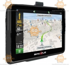 Навігатор GPS 5" 800x480, 128RAM, 4Gb, iGO, Navitel Shuttle