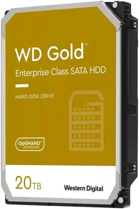 Жорсткий диск Western Digital Gold 20TB (WD202KRYZ)