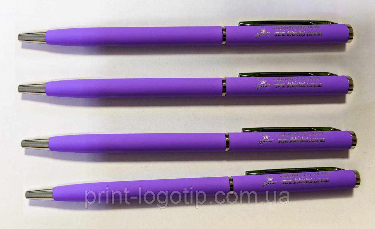 Фирменные ручки с логотипом под заказ, ручки с гравировкой - фото 4 - id-p2083027204