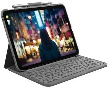 Чохол з бездротовою клавіатурою для Logitech Slim Folio Black (920011413)