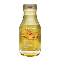 Поживний шампунь для сухого волосся з олією марули Beaver Shampoo Marula Oil 60 мл