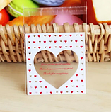 Пакети різнокольорові сердечка з липкою стрічкою поліпропіленові фасувальні прозорі 10 шт 10х10см пластикові для печива, частувань, фото 5