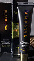 Сироватка-ролер для шкіри навколо очей FarmStay Black Snail Premium Rolling Eye Serum