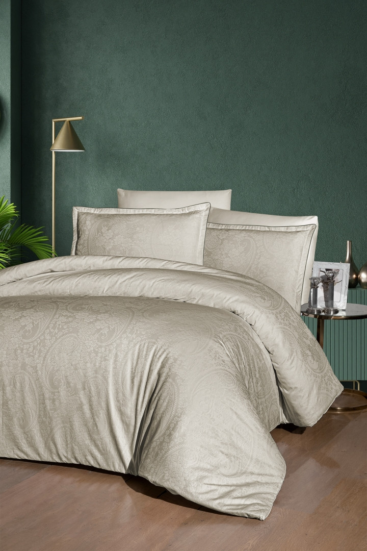 Турецька Постільна Білизна La Roman Premium Satin 300TC Tracy Wind 200х220см