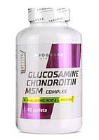 Хондропротектор Progress Nutrition Glucosamine Chondroitin MSM 90 таблеток