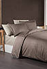Турецька Постільна Білизна La Roman Premium Satin 300TC Ruth Wooden 200х220см, фото 2