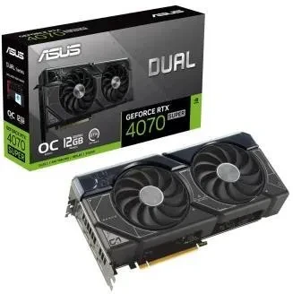 Відеокарта Asus GeForce RTX 4070 SUPER DUAL OC 12GB GDDR6X (DUALRTX4070SO12G)