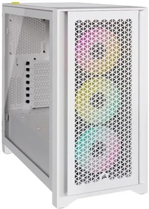 Корпус Corsair 4000D RGB Airflow White (CC-9011241-WW)